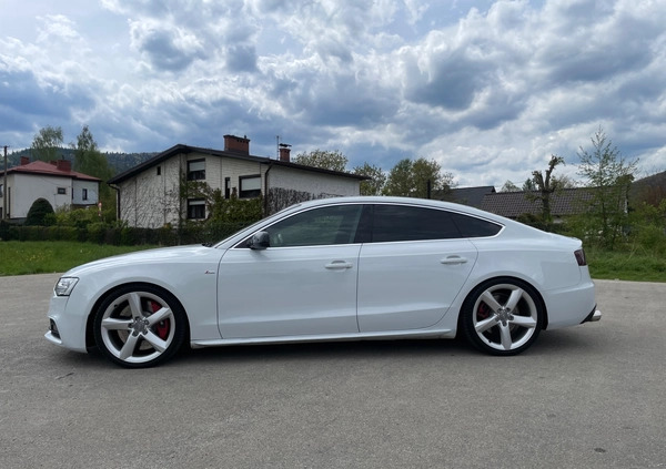 Audi A5 cena 69999 przebieg: 146000, rok produkcji 2013 z Wągrowiec małe 301